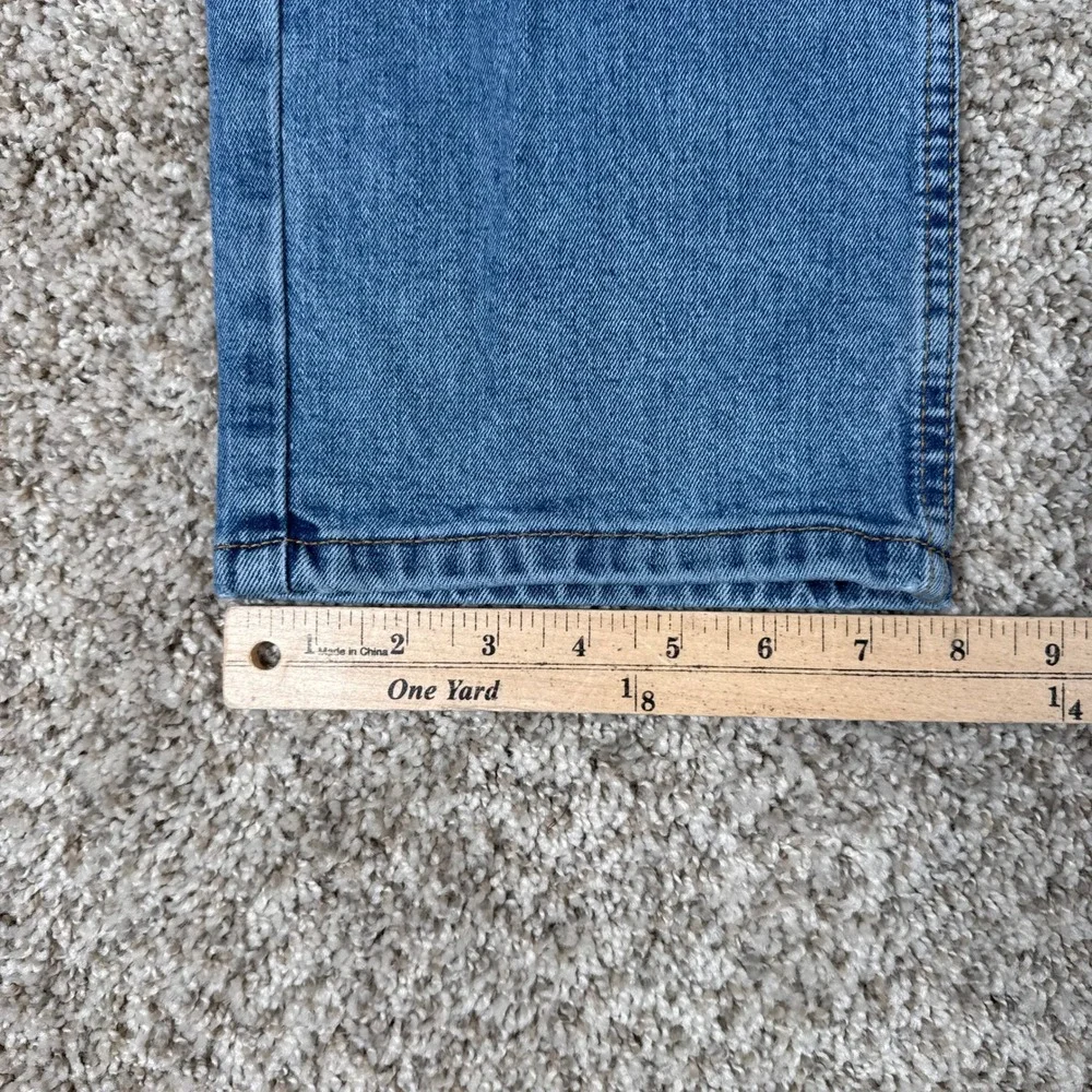 Levis 550 Jeans Mens 34x34 Blue Relaxed Fit Cotton Stretch Classic Dad Aesthetic